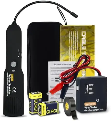 EM415PRO Automotive Circuit Tracer 6-42V DC – Wire Short Finder & Circuit Tester for Car, Boat, Trailer
EM415PRO Automotive Circuit Tracer 6-42V DC – Wire Short Finder & Circuit Tester for Car, Boat, Trailer
