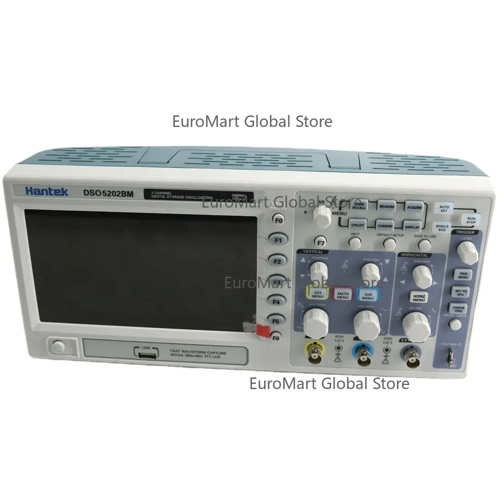 New DSO5202BM Digital Automotive Oscilloscope USB LCD Display Benchtop Oscilloscope 200MHz 2 Channels 1GSa/s Logic Analyzer
New DSO5202BM Digital Automotive Oscilloscope USB LCD Display Benchtop Oscilloscope 200MHz 2 Channels 1GSa/s Logic Analyzer