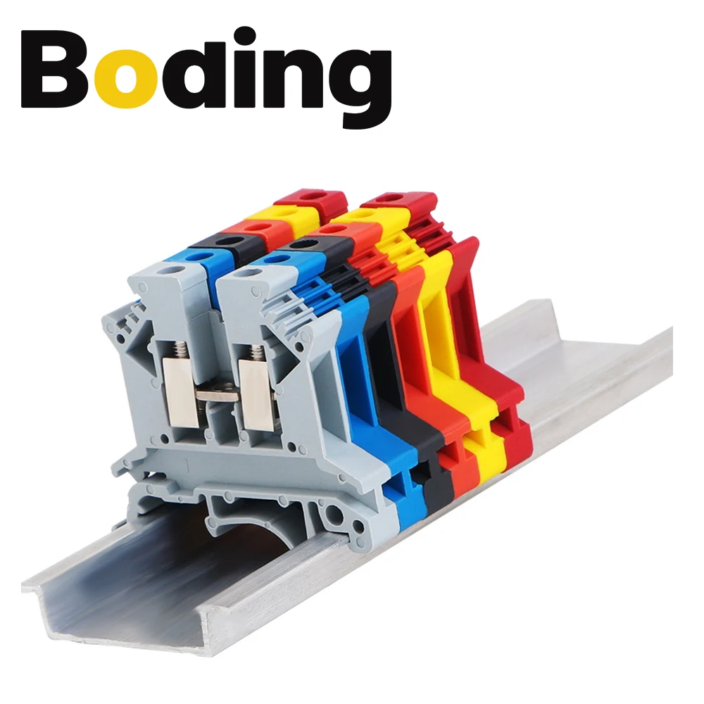 Boding 100pcs Uk2.5b Rail Type Wiring Terminal Voltage Terminal Copper Terminal Block Uk2.5mm Flame Retardant 2.5 Square
Boding 100pcs Uk2.5b Rail Type Wiring Terminal Voltage Terminal Copper Terminal Block Uk2.5mm Flame Retardant 2.5 Square
