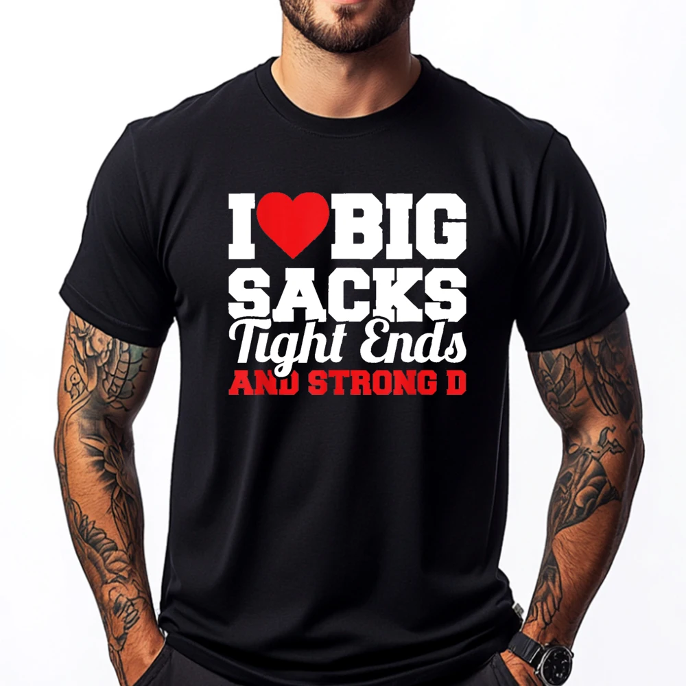 I Love Big Sacks Tight Ends And Strong D Women's Football Vintage T Shirts Men's Clothes 4TH of July
I Love Big Sacks Tight Ends And Strong D Women's Football Vintage T Shirts Men's Clothes 4TH of July