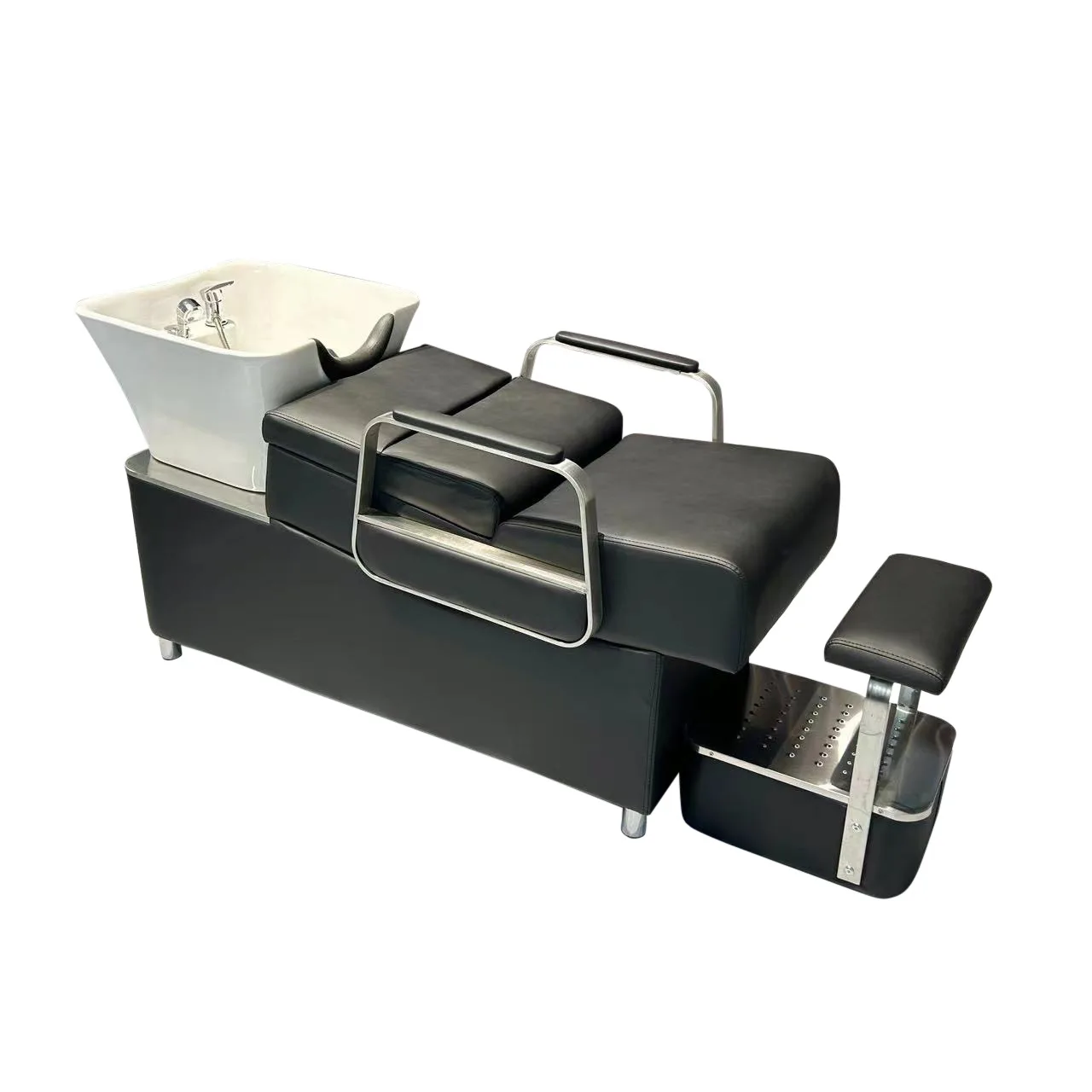 Shampoo bed Semi-reclining Internet celebrity hair salon Shampoo bed Barber shop hair salon special ceramic basin Japanese flush
Shampoo bed Semi-reclining Internet celebrity hair salon Shampoo bed Barber shop hair salon special ceramic basin Japanese flush