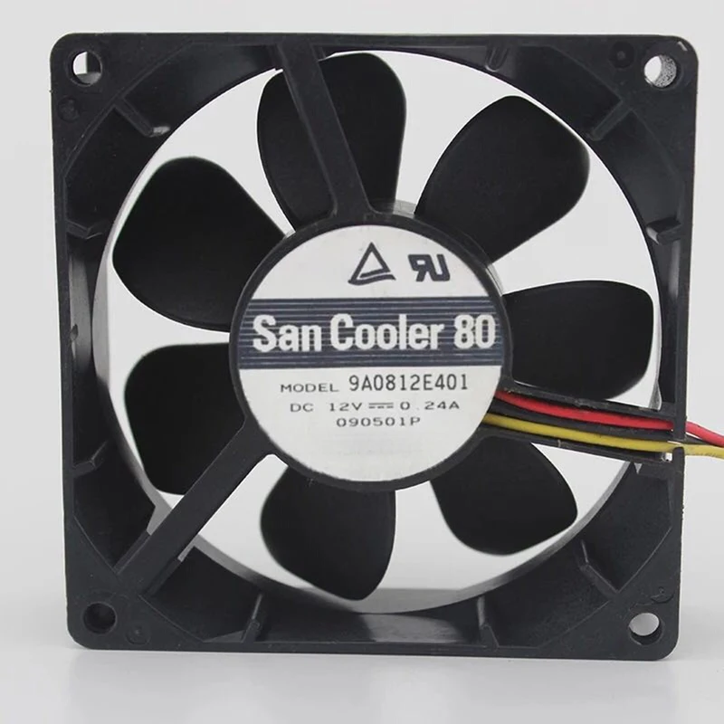 Y+New For SANYO 9A0812E401 12V 0.24A Fan
Y+New For SANYO 9A0812E401 12V 0.24A Fan