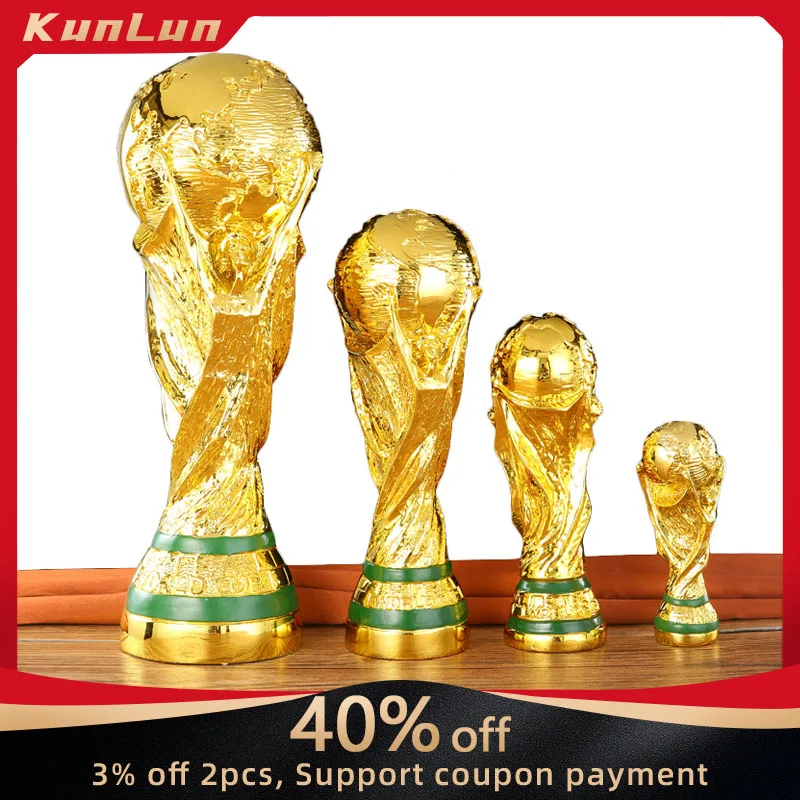 2026 FIFA World Cup Trophy Resin Replica Golden Collectible Souvenir Gift for Football Soccer Fans Desk Home Decor Ornament Toy
2026 FIFA World Cup Trophy Resin Replica Golden Collectible Souvenir Gift for Football Soccer Fans Desk Home Decor Ornament Toy