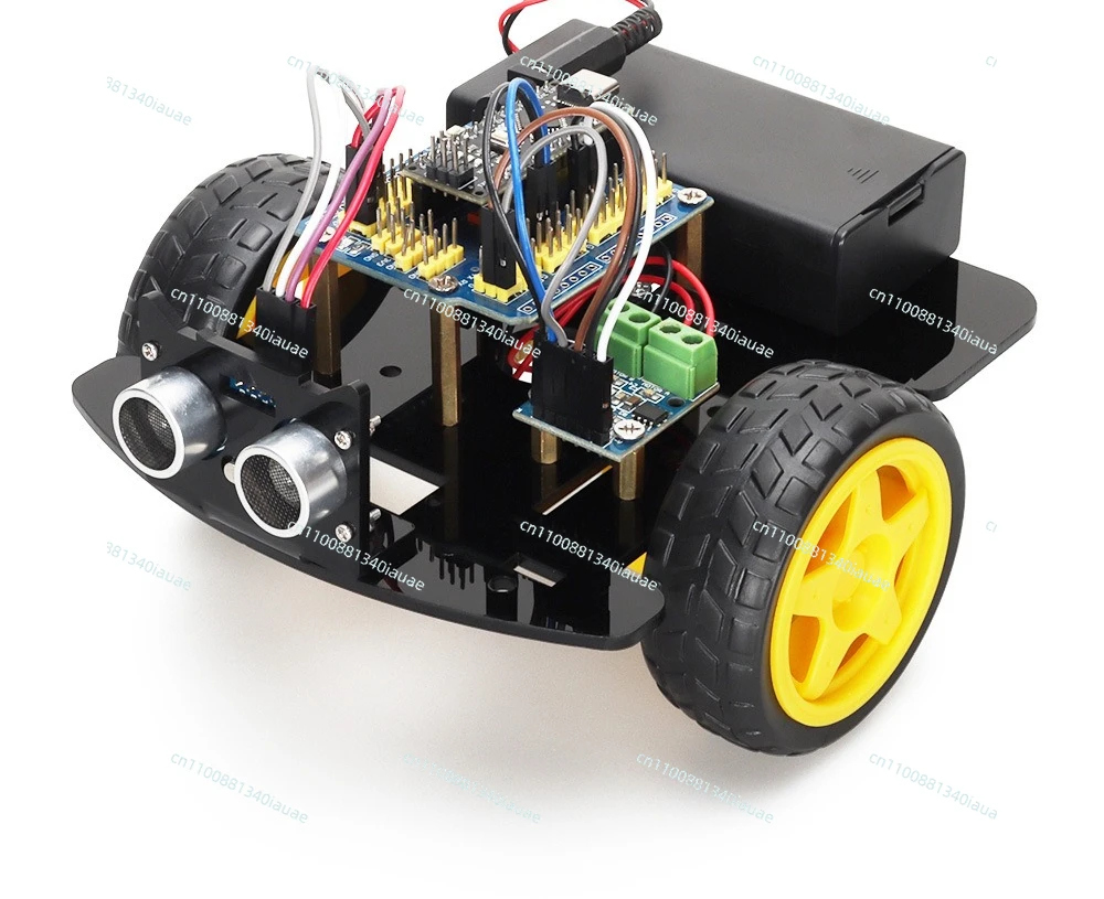 Ultrasonic Module Robot Starter Kit, Smart Car Robot Kit
Ultrasonic Module Robot Starter Kit, Smart Car Robot Kit
