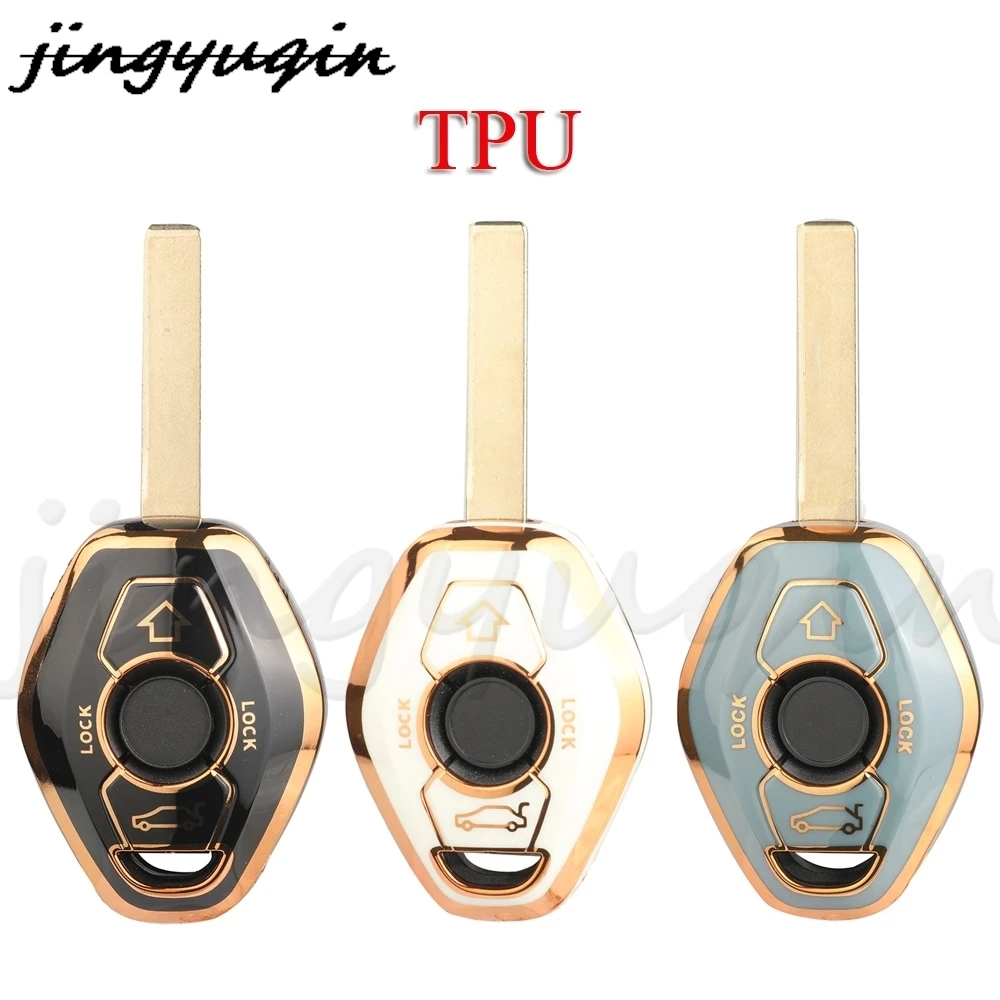 JYQ TPU Auto Key Shell Case Cover For BMW X5 E53 X3 F83 E46 E39 E38 E60 E63 E61 E64 Series 3 5 7 330i Z3 Z4 E85 E86 Accessories
JYQ TPU Auto Key Shell Case Cover For BMW X5 E53 X3 F83 E46 E39 E38 E60 E63 E61 E64 Series 3 5 7 330i Z3 Z4 E85 E86 Accessories