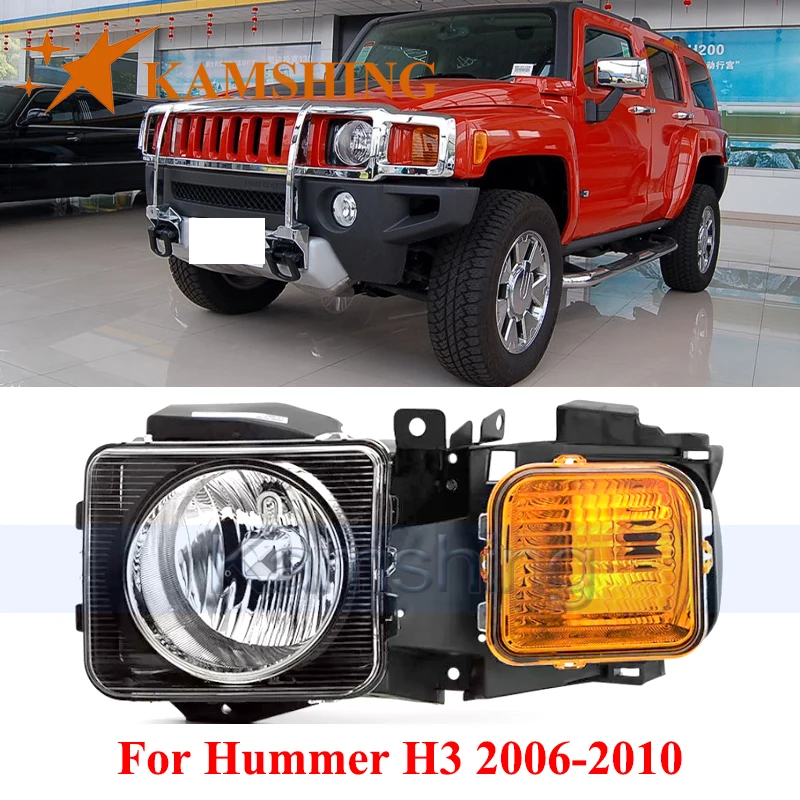 CAPQX Brand Front Bumper Headlight For Hummer H3 2006-2010 Head Light Headlamp Head Lamp without bulb
CAPQX Brand Front Bumper Headlight For Hummer H3 2006-2010 Head Light Headlamp Head Lamp without bulb