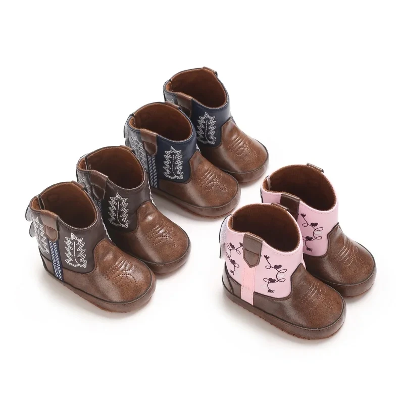 Western Denim Baby Boots 0-18M Infant Pre-Walker Shoes Autumn Winter Warm Casual Footwear
Western Denim Baby Boots 0-18M Infant Pre-Walker Shoes Autumn Winter Warm Casual Footwear