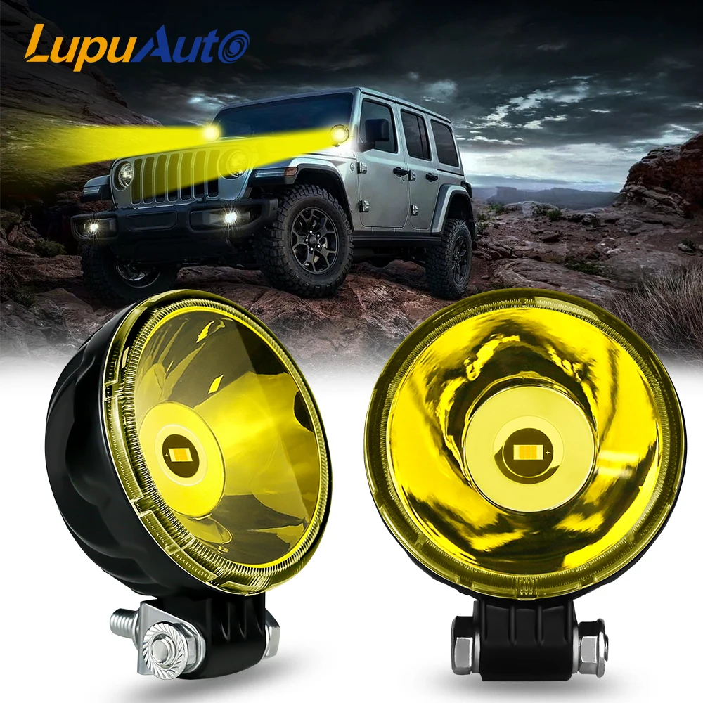 LupuAuto 2 шт. 3-дюймовый светодиодный рабочий свет желтого пятна Flood Barra 12 В 24 В внедорожные противотуманные фары для мотоцикла, автомобиля, квадроцикла, гонки, грязи
LupuAuto 2 шт. 3-дюймовый светодиодный рабочий свет желтого пятна Flood Barra 12 В 24 В внедорожные противотуманные фары для мотоцикла, автомобиля, квадроцикла, гонки, грязи 