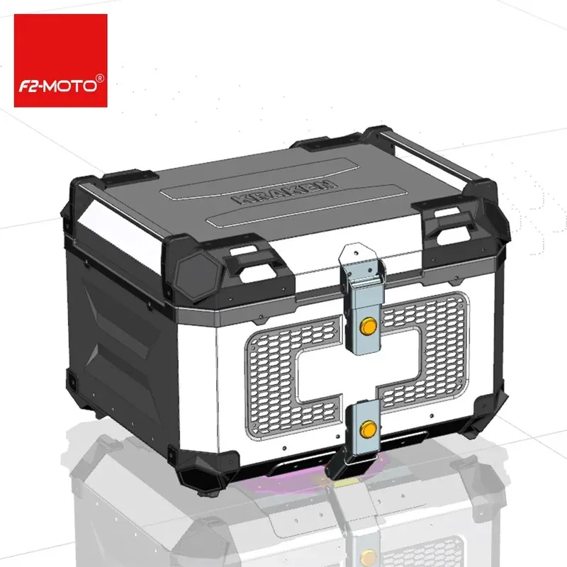 High Quality 55L Motorcycle Tail Boxes-New Model Aluminum Alloy Top Box with Waterproof Metal Features
High Quality 55L Motorcycle Tail Boxes-New Model Aluminum Alloy Top Box with Waterproof Metal Features