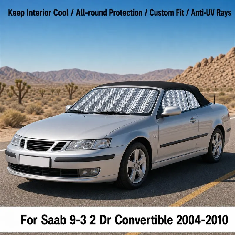 For Saab 9-3 2 Dr Convertible 2004-2010 Full Set Car Window Sunshades UV Block Privacy Heat Insulated Foldable Car Curtain
For Saab 9-3 2 Dr Convertible 2004-2010 Full Set Car Window Sunshades UV Block Privacy Heat Insulated Foldable Car Curtain