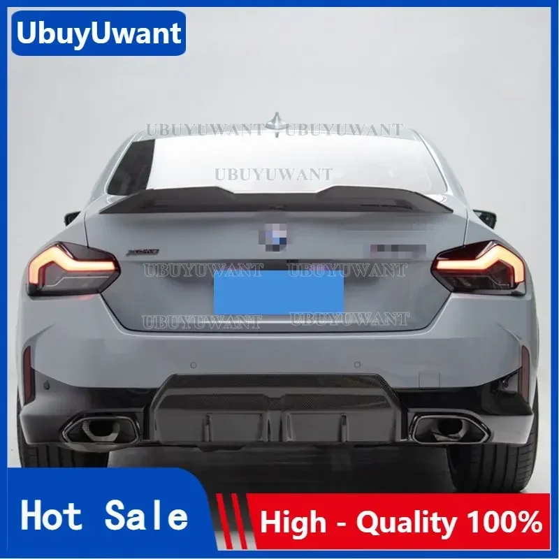 For BMW 2 Series G42 M235i M240i Coupe 2022-UP Spoiler High Quality FRP / Carbon Fiber Material Car Rear Wing Spoiler
For BMW 2 Series G42 M235i M240i Coupe 2022-UP Spoiler High Quality FRP / Carbon Fiber Material Car Rear Wing Spoiler