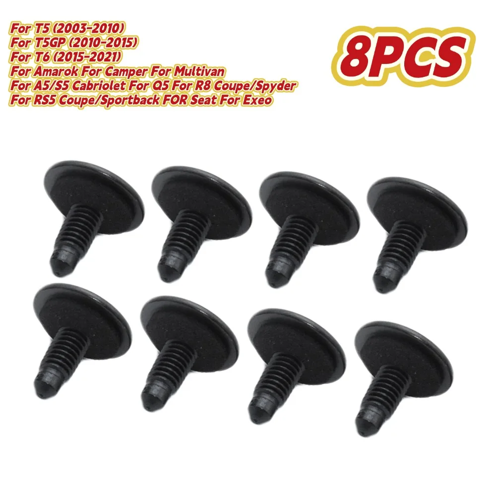 8pcs For T5 For T5GP For T6 For Amarok For Camper For Multivan For A5/S5 Cabriolet Roof Panel Rack Holes Blanking Hex Screws
8pcs For T5 For T5GP For T6 For Amarok For Camper For Multivan For A5/S5 Cabriolet Roof Panel Rack Holes Blanking Hex Screws