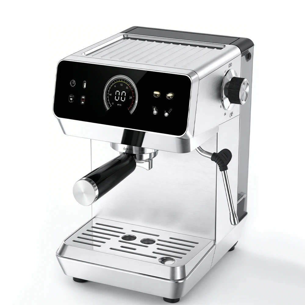 Touch screen coffee machine 20 bar high pressure pump dual extraction system household commercial cold brew espresso machine
Touch screen coffee machine 20 bar high pressure pump dual extraction system household commercial cold brew espresso machine