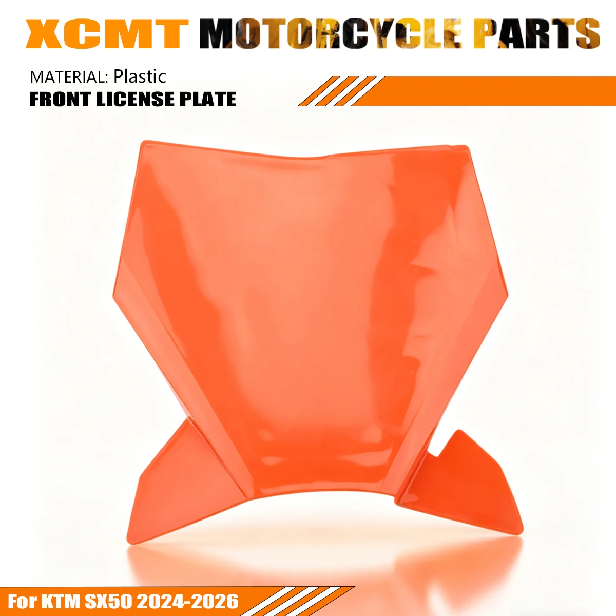 Motorcycle Accessories Front Number Plate / Headlight Shroud For KTM SX50 50SX S X 50 2024 2025 2026 Front Number Plate
Motorcycle Accessories Front Number Plate / Headlight Shroud For KTM SX50 50SX S X 50 2024 2025 2026 Front Number Plate