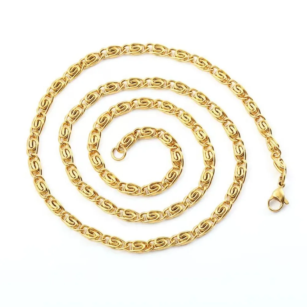Hot sales Not fading 18K Gold custom 4mm Chain 8/18/20/22/24 Inch Necklace For Women Men Wedding fashion Jewelry Birthday Gifts
Hot sales Not fading 18K Gold custom 4mm Chain 8/18/20/22/24 Inch Necklace For Women Men Wedding fashion Jewelry Birthday Gifts