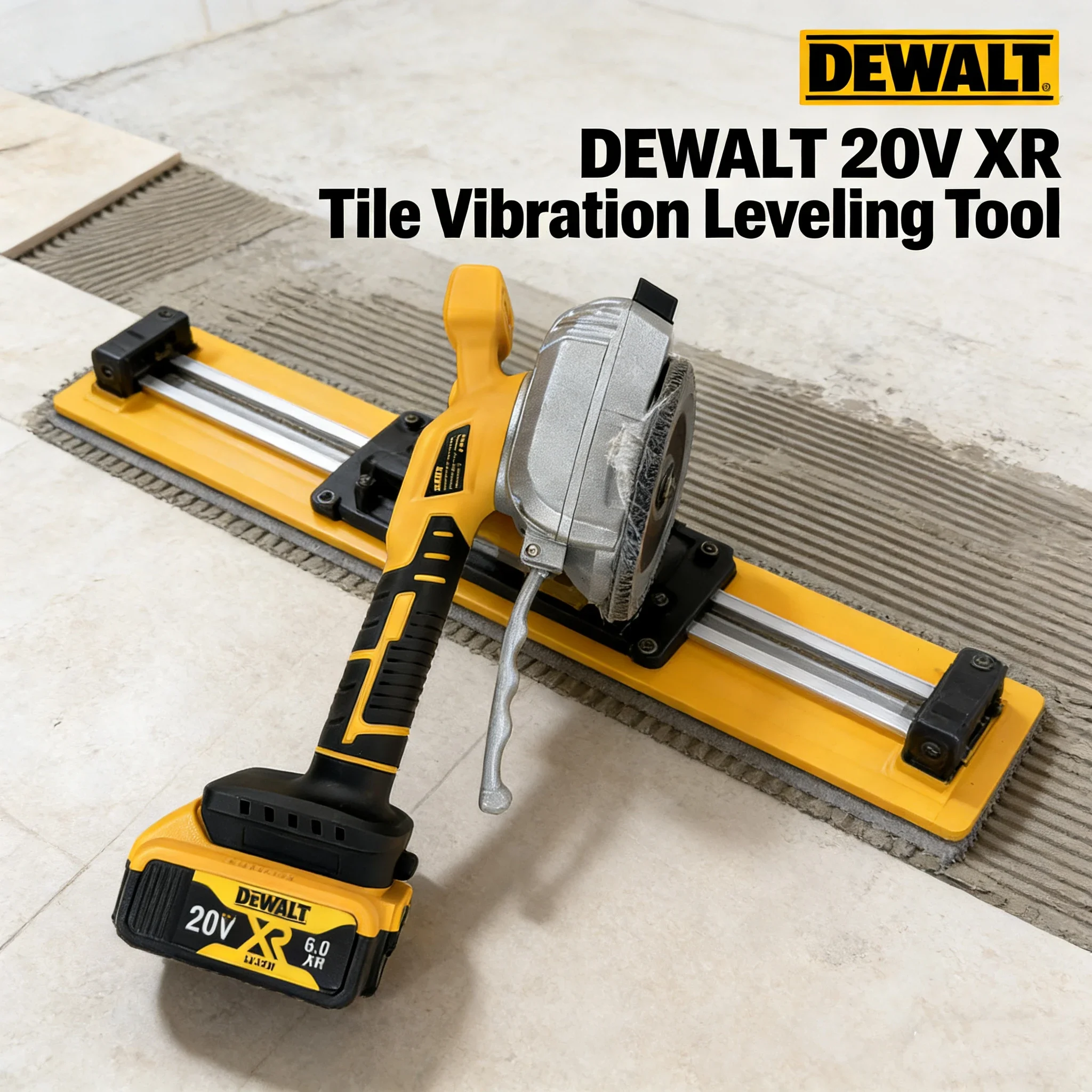 Вибрационный инструмент DeWALT для укладки плитки, беспроводной, для стен и пола, с присоской
Вибрационный инструмент DeWALT для укладки плитки, беспроводной, для стен и пола, с присоской