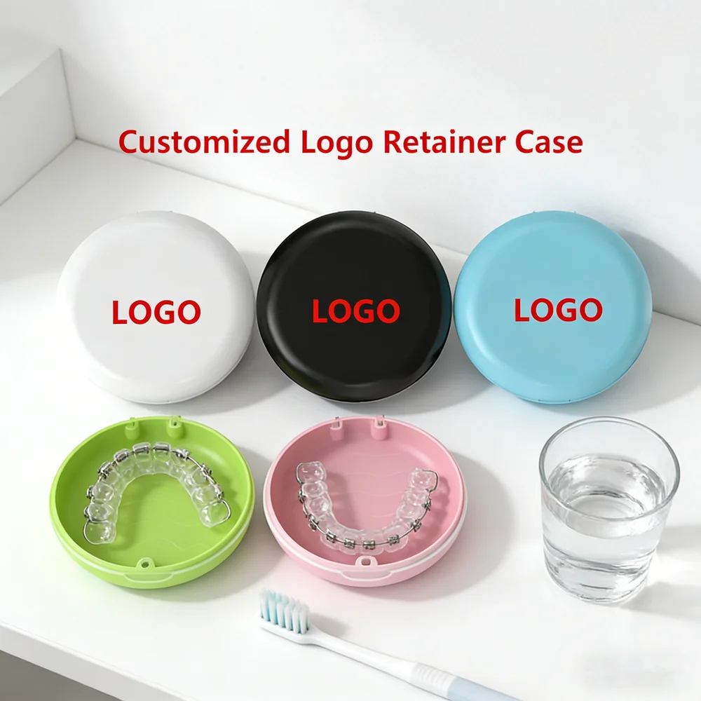 100pcs/lot Customized Logo Dental Retainer Box Case Magnetic Travel Orthodontic Case Aligner Mouth Guard Container For Teeth
100pcs/lot Customized Logo Dental Retainer Box Case Magnetic Travel Orthodontic Case Aligner Mouth Guard Container For Teeth