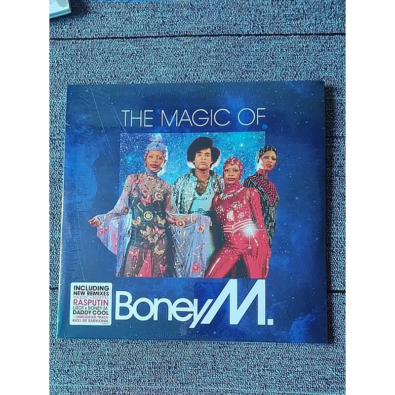 Boney M The Magic Of Boney M Babylon River Collection Color Glue 2LP Vinyl for Boney M
Boney M The Magic Of Boney M Babylon River Collection Color Glue 2LP Vinyl for Boney M