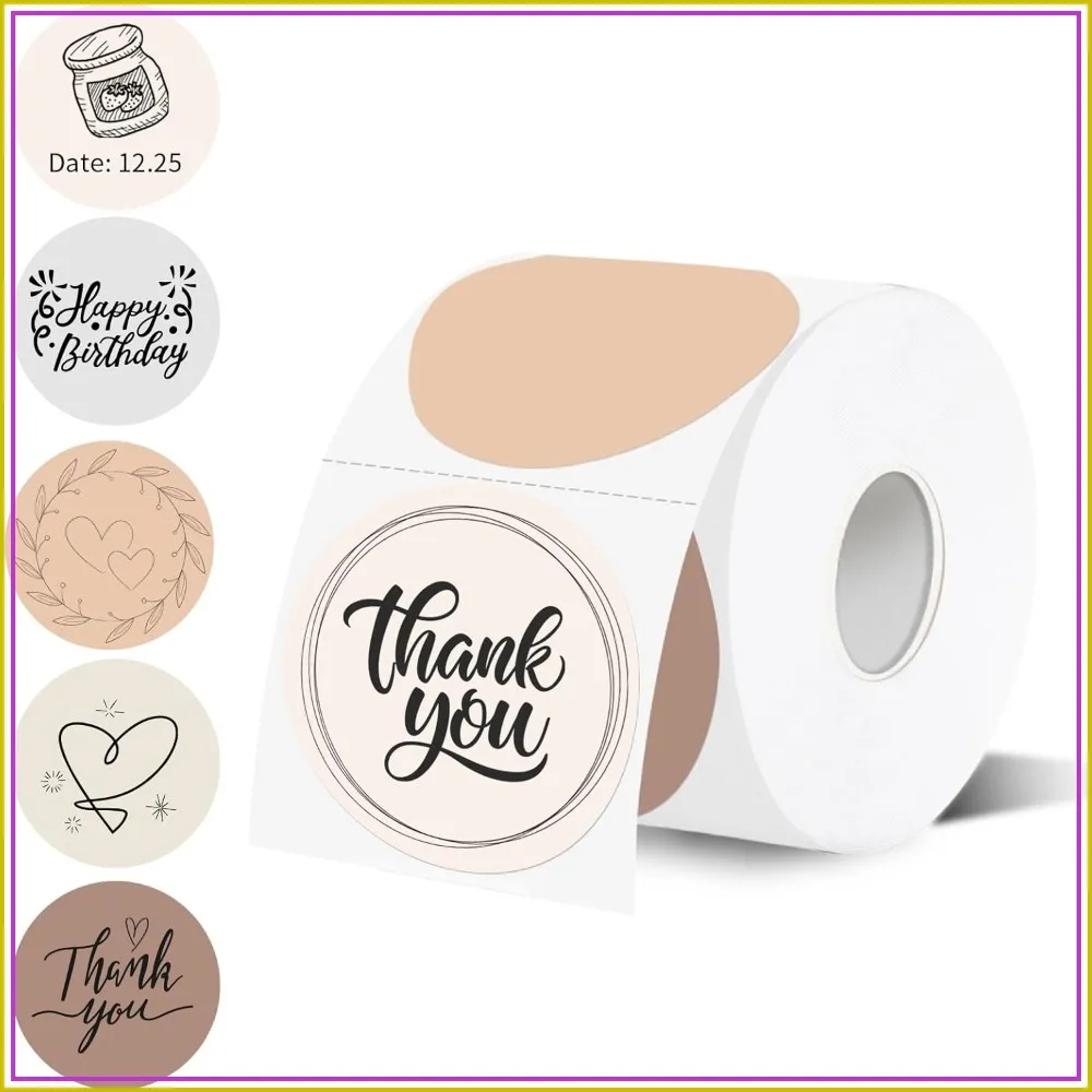 2 Inch Beige Gradient Round Thermal Label Printer Stickers, Self-Adhesive Direct Labels for DIY Logo Design, Name Tag (500 Labels/1 Roll)
2 Inch Beige Gradient Round Thermal Label Printer Stickers, Self-Adhesive Direct Labels for DIY Logo Design, Name Tag (500 Labels/1 Roll)