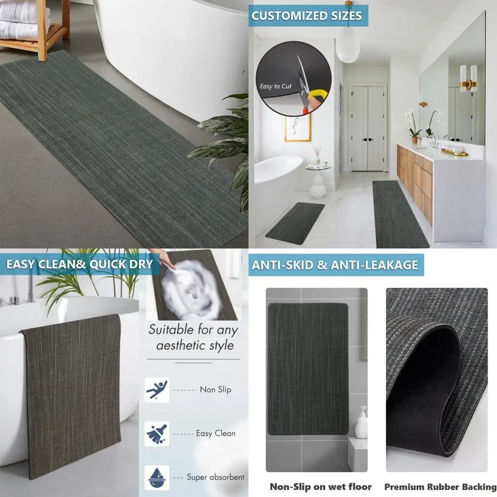 резиновые нескользящие впитывающие тонкие коврики для ванной по индивидуальному заказу, быстросохнущие для дверных проемов, моющиеся коврики
резиновые нескользящие впитывающие тонкие коврики для ванной по индивидуальному заказу, быстросохнущие для дверных проемов, моющиеся коврики