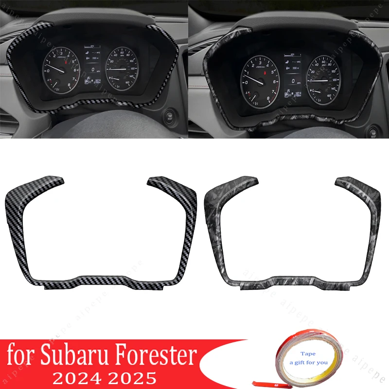 For Subaru Forester 2024 2025 Carbon Fiber Dashboard Instrument Board Frame Cover Trim Sticker Car Accessories 
For Subaru Forester 2024 2025 Carbon Fiber Dashboard Instrument Board Frame Cover Trim Sticker Car Accessories