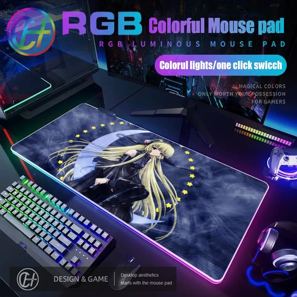 80x40 HYBXAXC Mouse Pad RGB Gaming Mouse Pad Desk Mat HD Gamer Large LED Light XXL Anime C-Chobits Cute Chii RGB Mouse Pad
80x40 HYBXAXC Mouse Pad RGB Gaming Mouse Pad Desk Mat HD Gamer Large LED Light XXL Anime C-Chobits Cute Chii RGB Mouse Pad