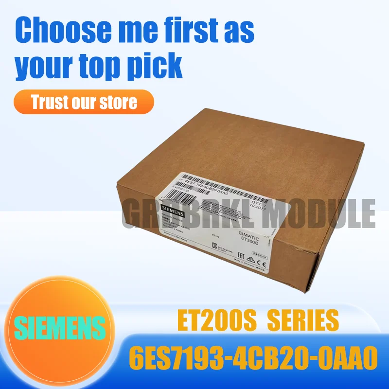 Brand New Original SIEMENS 6ES7193-4CB20-0AA0 6ES 7193-4CB20-0AA0 Terminal Module TM-E15S24-01
Brand New Original SIEMENS 6ES7193-4CB20-0AA0 6ES 7193-4CB20-0AA0 Terminal Module TM-E15S24-01