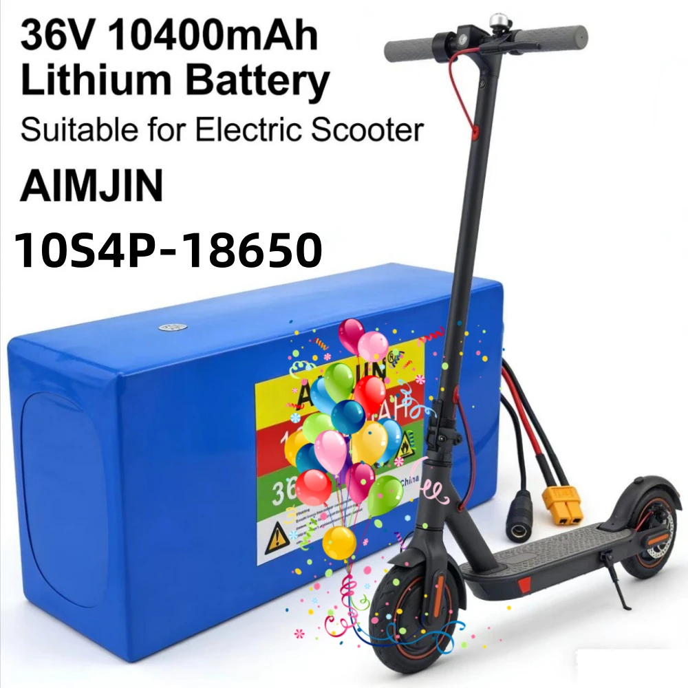 36V Electric Scooter Battery 10S4P 10.5Ah 18650 Lithium Battery Pack with BMS for E-Bike E-scooter High Power 42V 500W
36V Electric Scooter Battery 10S4P 10.5Ah 18650 Lithium Battery Pack with BMS for E-Bike E-scooter High Power 42V 500W