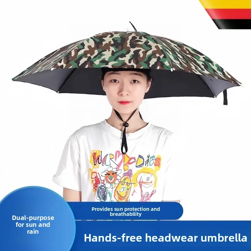 Складная шляпа-зонт для рыбалки и активного отдыха на природе, с защитой от солнца и дождя, крепление на голову
Складная шляпа-зонт для рыбалки и активного отдыха на природе, с защитой от солнца и дождя, крепление на голову