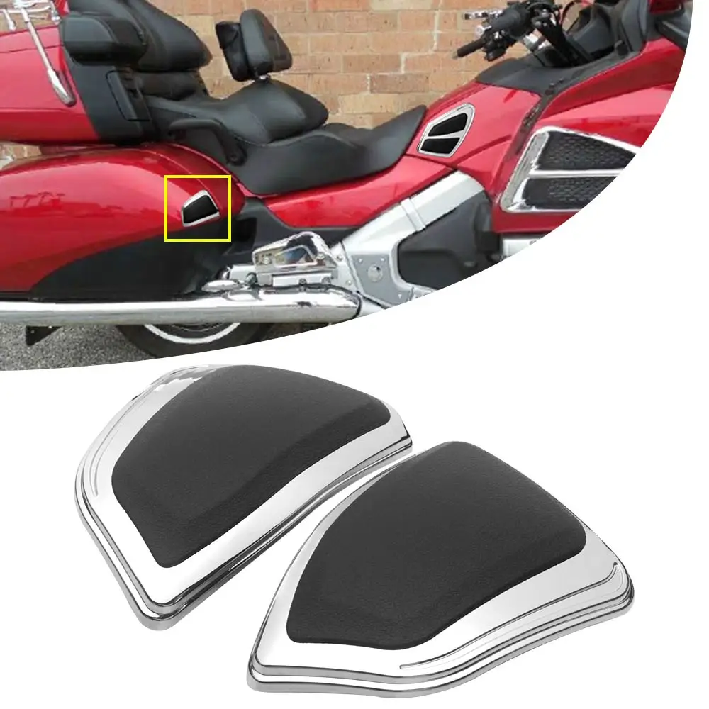 Saddlebag Side Cover Trim Fits For Honda Gold Wing Airbag Audio Comfort Nav Abs Gl1800Bm 2012-2017 Black With Reflective Chrome
Saddlebag Side Cover Trim Fits For Honda Gold Wing Airbag Audio Comfort Nav Abs Gl1800Bm 2012-2017 Black With Reflective Chrome