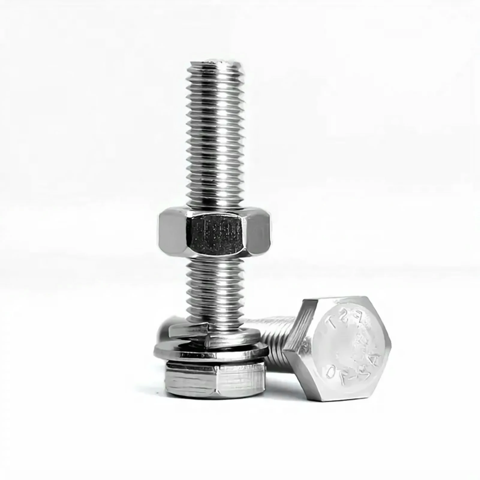 240pcs Hex Bolt and Nut Assortment Fully Threaded Machine Screws with Washers for Marine Boat Furniture Outdoor
240pcs Hex Bolt and Nut Assortment Fully Threaded Machine Screws with Washers for Marine Boat Furniture Outdoor