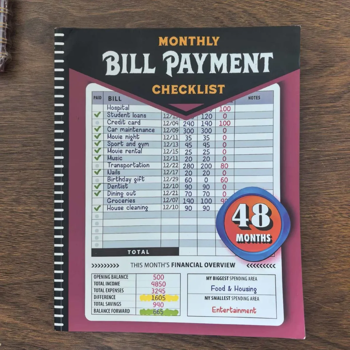 Bill Payment Monthly List BILL PAYMENT English 128 bills, sent on the same day
Bill Payment Monthly List BILL PAYMENT English 128 bills, sent on the same day