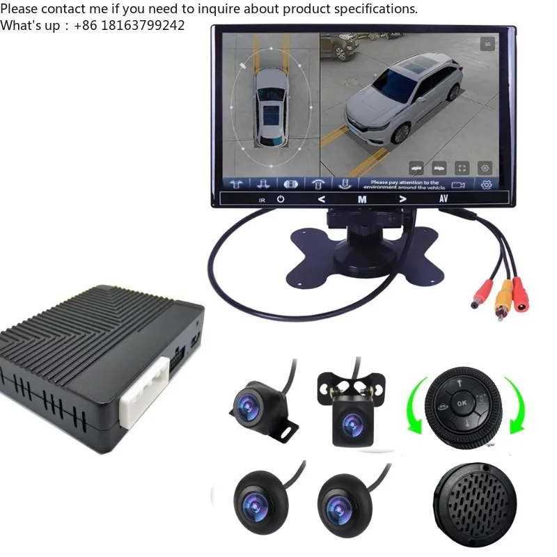 Система кругового обзора Weivision AHD 3D/2D 1080P 360° с функцией записи видео, монитором и ADAS для парковки автомобиля
Система кругового обзора Weivision AHD 3D/2D 1080P 360° с функцией записи видео, монитором и ADAS для парковки автомобиля