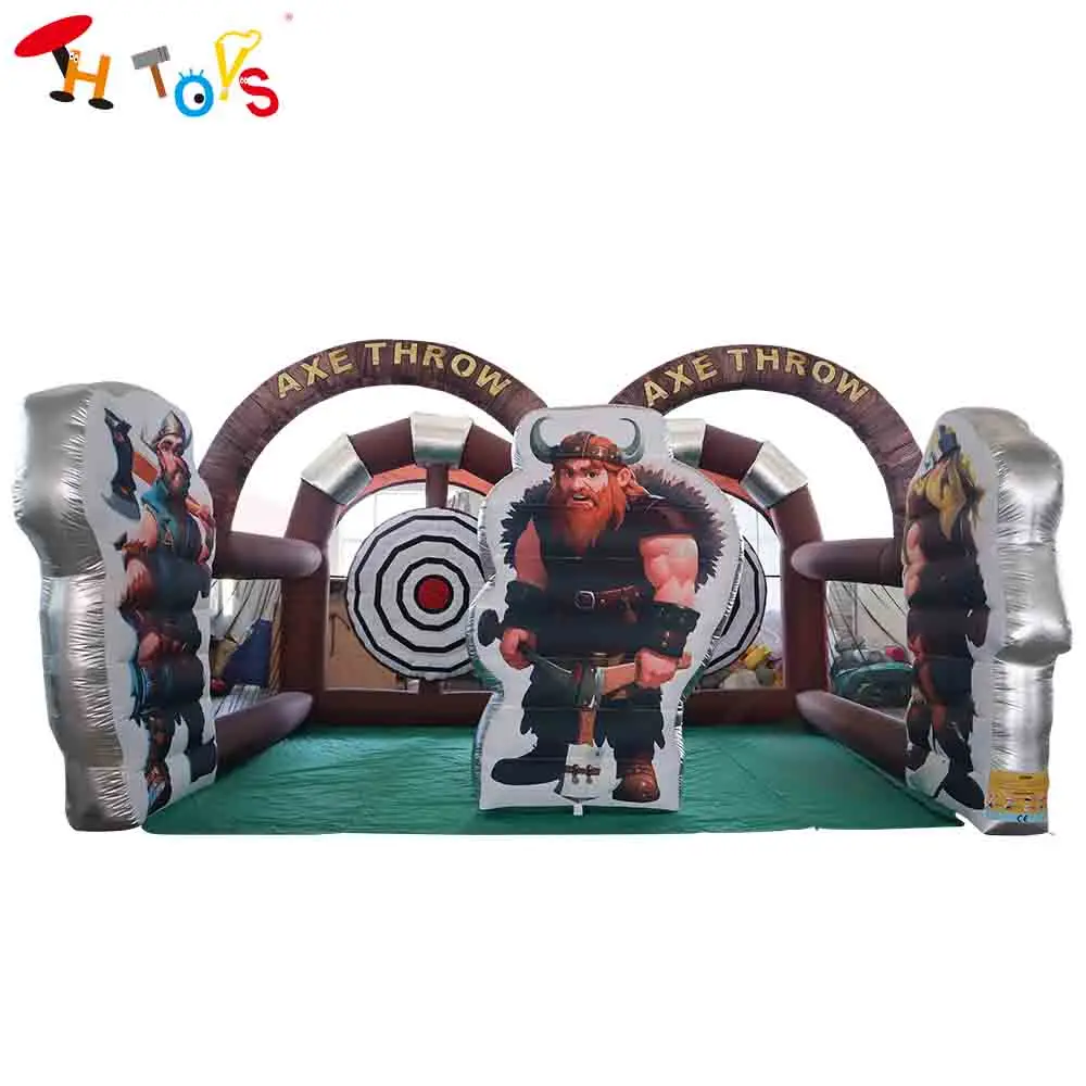 Fast Door Shipping 6m Inflatable Axe Throw Carnival Game Toys with Free Air Blower Cosmic Double Axes Throwing Game with Blower
Fast Door Shipping 6m Inflatable Axe Throw Carnival Game Toys with Free Air Blower Cosmic Double Axes Throwing Game with Blower