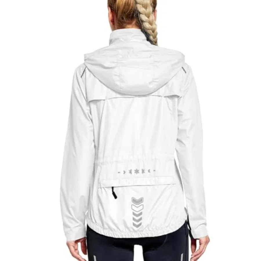 Women's Cycling Running Jackets Lightweight Windproof Bike Windbreaker Reflective with Hooded
Women's Cycling Running Jackets Lightweight Windproof Bike Windbreaker Reflective with Hooded