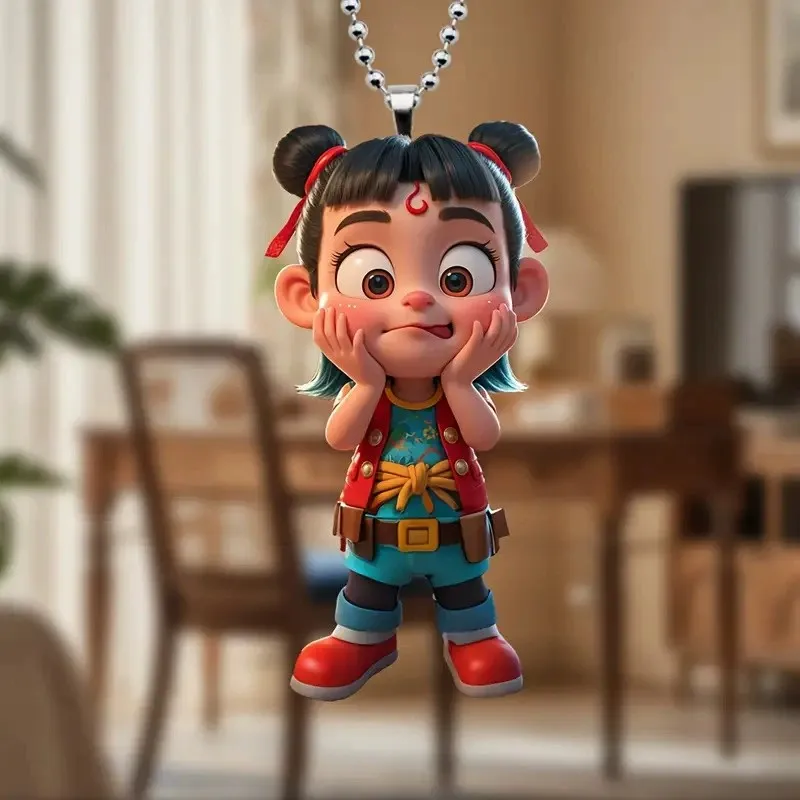 Nezha 2: Birth of the Demon Child - Nezha Themed Cute Movie Decorative Bag CharmAcrylic KeychainSmall Gift
Nezha 2: Birth of the Demon Child - Nezha Themed Cute Movie Decorative Bag CharmAcrylic KeychainSmall Gift