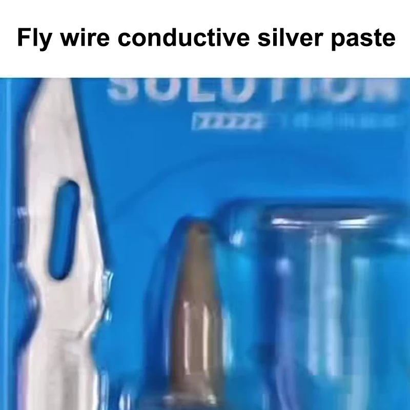 M100 Conductive Nano Silver Paste Set For Phone Screen Jump Wire Repair High Conductivity Strong Adhesion
M100 Conductive Nano Silver Paste Set For Phone Screen Jump Wire Repair High Conductivity Strong Adhesion