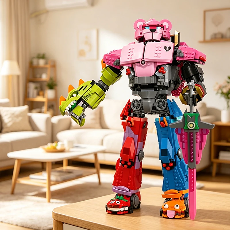 2503PCS MOC Mecha Leader Robot Building Blocks Model Set Boys Educational Assembly Toy Desktop Decoration Birthday Gift
2503PCS MOC Mecha Leader Robot Building Blocks Model Set Boys Educational Assembly Toy Desktop Decoration Birthday Gift