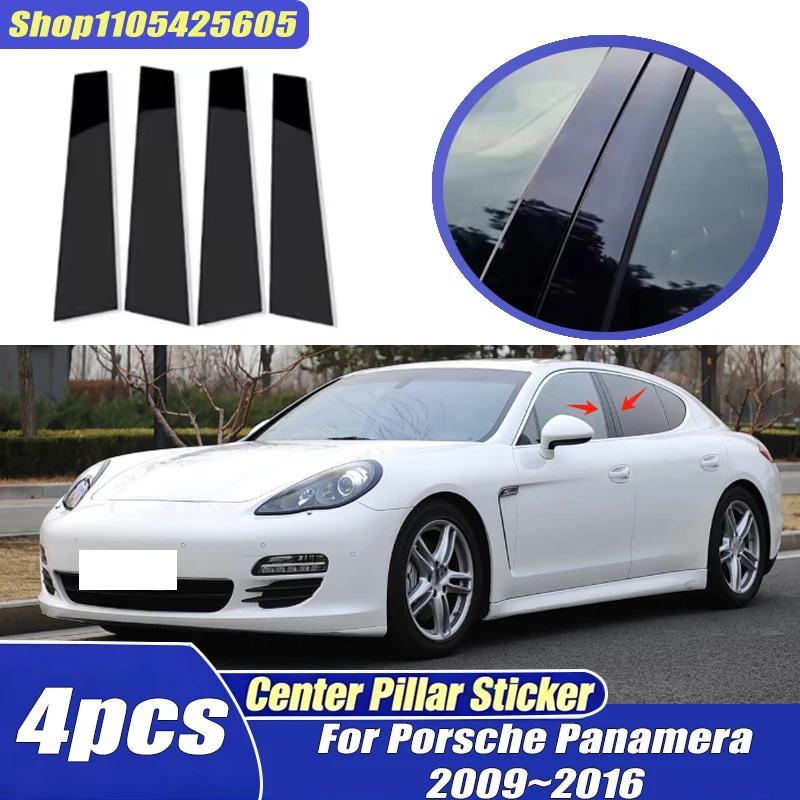 For Porsche Panamera 970 MK1 2009~2016 Chassis G1 Window Trim Covers Center Film Column B C Pillar Posts Sticker Car Accessories
For Porsche Panamera 970 MK1 2009~2016 Chassis G1 Window Trim Covers Center Film Column B C Pillar Posts Sticker Car Accessories