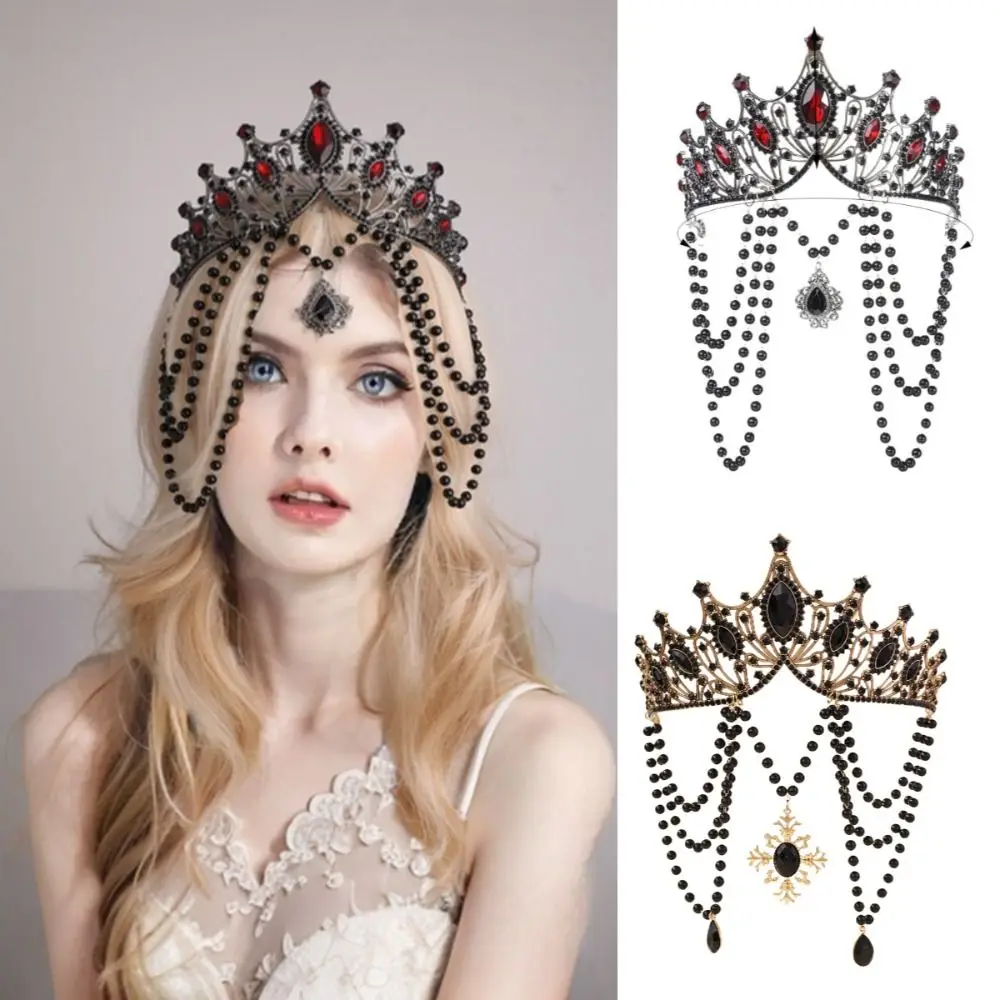 Luxury Baroque Rhinestone Crown Elegant Sacred Goddess Halo Headwear Hair Ornaments Stage Performance Princess Tiara Wedding
Luxury Baroque Rhinestone Crown Elegant Sacred Goddess Halo Headwear Hair Ornaments Stage Performance Princess Tiara Wedding
