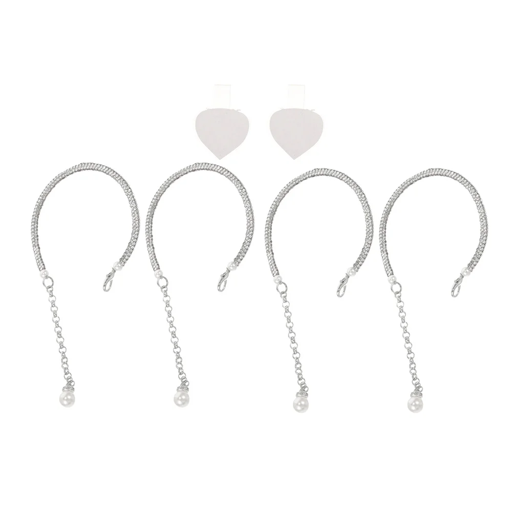 2Pairs Rhinestone Anti-Loose Heel Straps for High Heels Detachable Ankle Straps Decorative Shoe Accessories for Women Party
2Pairs Rhinestone Anti-Loose Heel Straps for High Heels Detachable Ankle Straps Decorative Shoe Accessories for Women Party