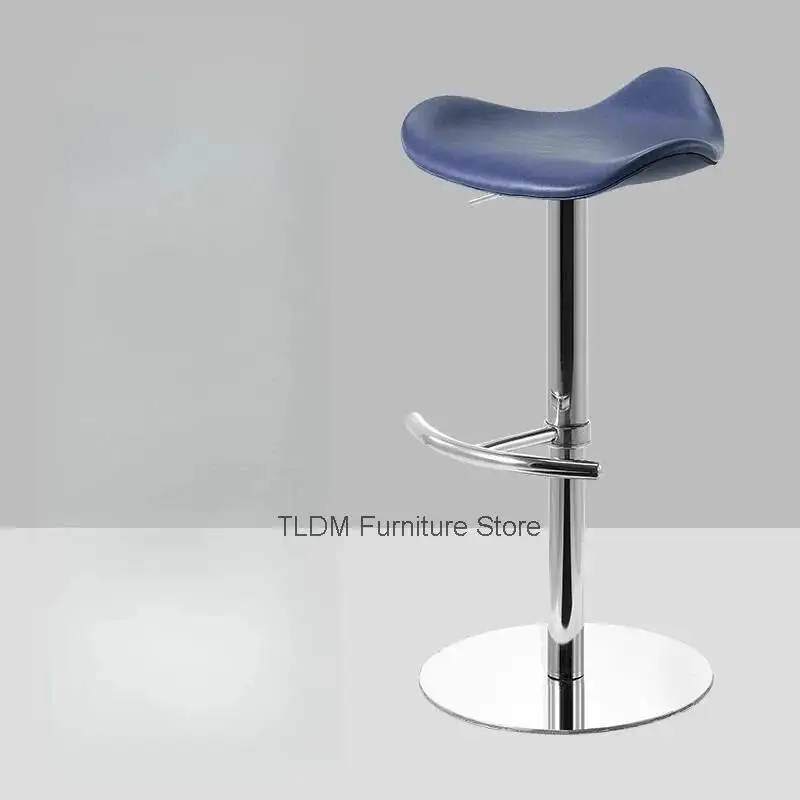 Adjustable Saddle-Shaped Bar Stool with Sturdy Base, Swivel Design for Kitchen Island & Bar Counter
Adjustable Saddle-Shaped Bar Stool with Sturdy Base, Swivel Design for Kitchen Island & Bar Counter