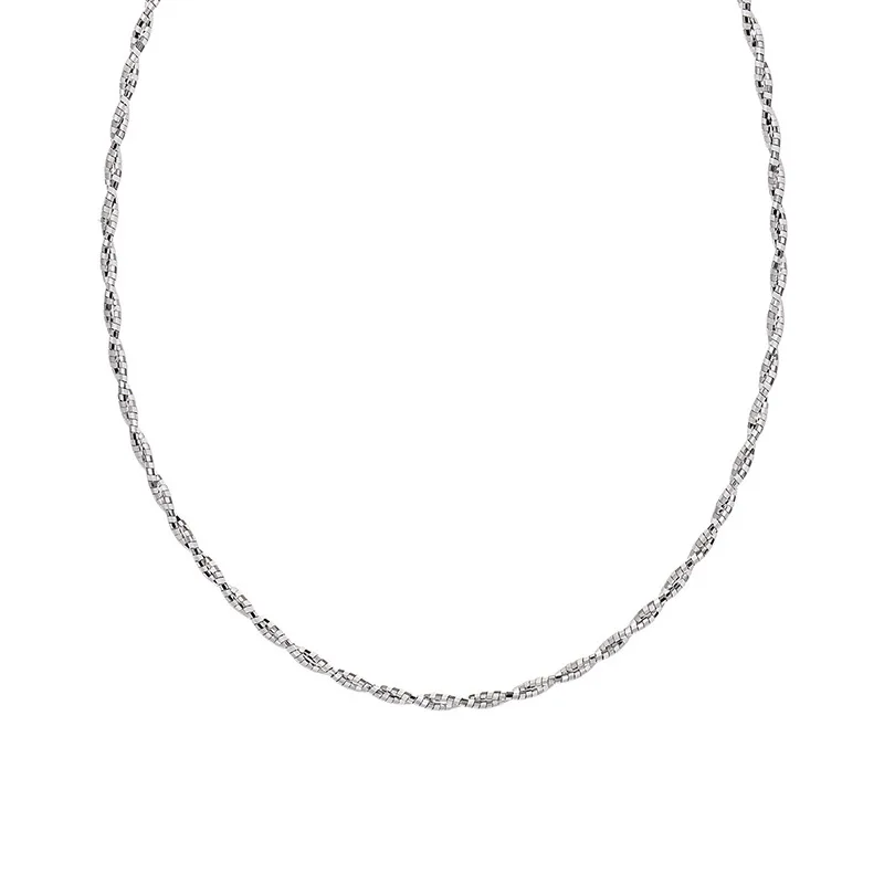 925 Silver -necked Female Multi -layer Sweater Necklace Twist Rope Clavicle
925 Silver -necked Female Multi -layer Sweater Necklace Twist Rope Clavicle