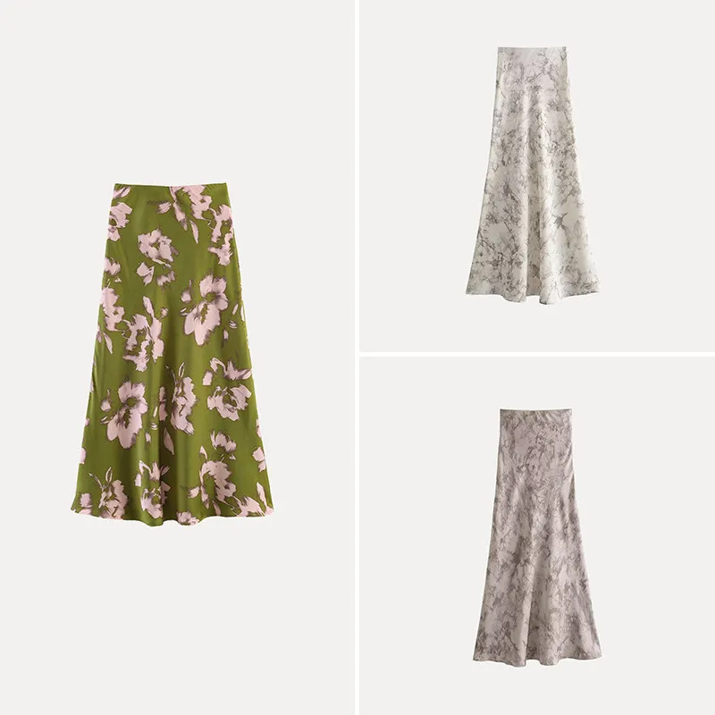 Fashionable Tie Dye Print Long Skirt Women's Summer 2026 Waist Elastic A-Line Skirt Individual Personality Side Cut Skirt
Fashionable Tie Dye Print Long Skirt Women's Summer 2026 Waist Elastic A-Line Skirt Individual Personality Side Cut Skirt