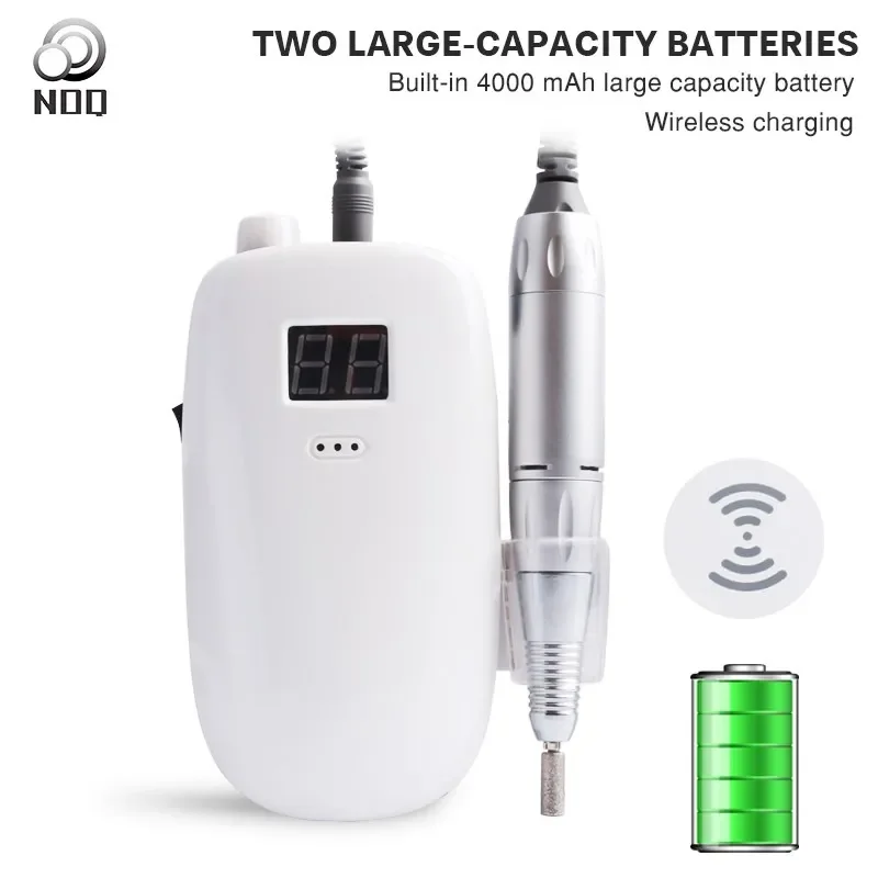 NOQ Professional Electric Manicure Machine Nail Drill Bits Set For Manicure Pedicure Milling With Battery Wireless charging
NOQ Professional Electric Manicure Machine Nail Drill Bits Set For Manicure Pedicure Milling With Battery Wireless charging