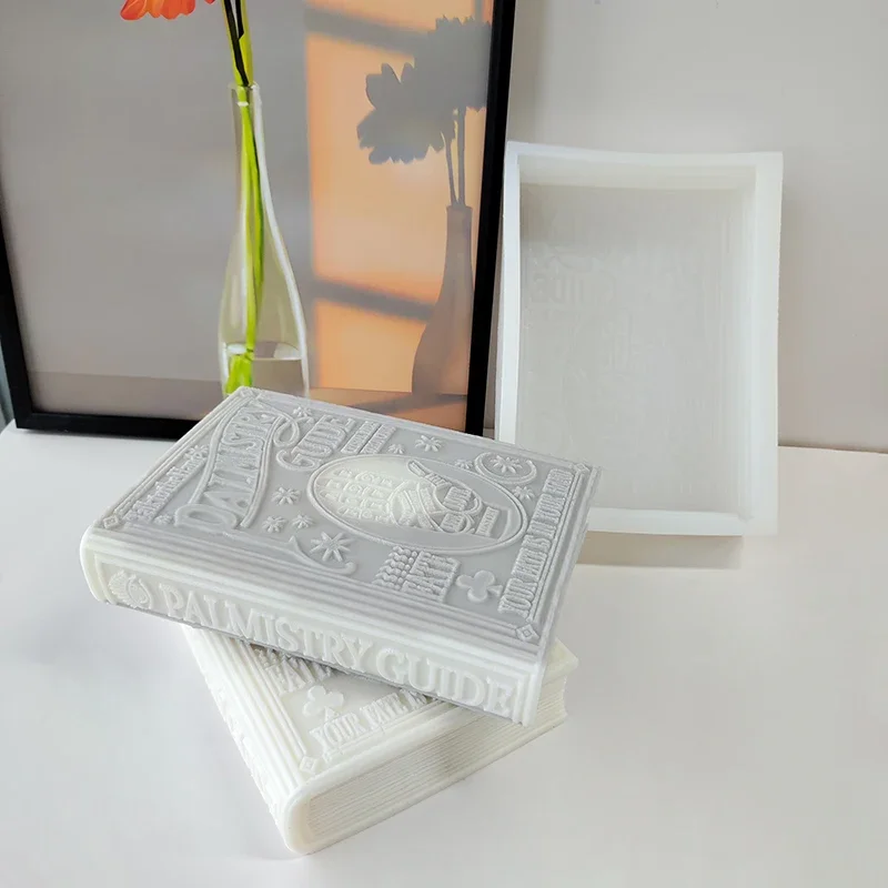 3D Large Palmistry Guide Book Mould Booklet Silicone Candle Mold Handmade Decoration Gift Candle Making
3D Large Palmistry Guide Book Mould Booklet Silicone Candle Mold Handmade Decoration Gift Candle Making