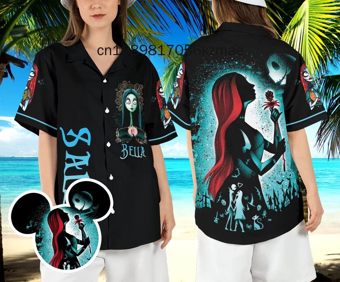 Disney Jack Skellington Nightmare before Christmas Hawaiian Shirt Men's Short Sleeve Button Up Casual Beach Hawaiian Shirt
Disney Jack Skellington Nightmare before Christmas Hawaiian Shirt Men's Short Sleeve Button Up Casual Beach Hawaiian Shirt