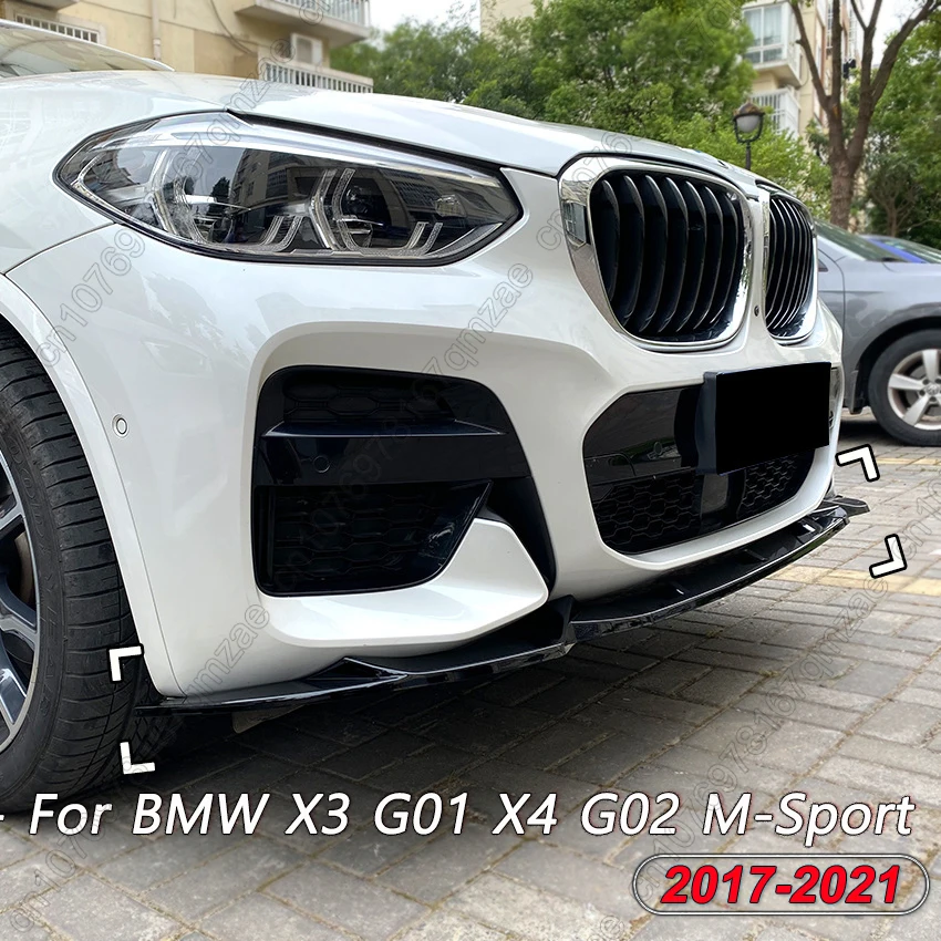 Front Chin Bumper Splitter Body Kit For BMW X3 X4 G01 G02 M-Pack 2018-2021 Car Front Bumper Splitter Lip Spoiler Diffuser Guard
Front Chin Bumper Splitter Body Kit For BMW X3 X4 G01 G02 M-Pack 2018-2021 Car Front Bumper Splitter Lip Spoiler Diffuser Guard