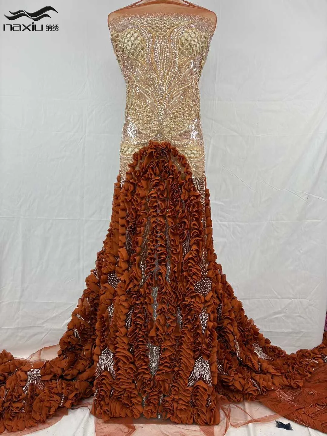 Африканское нигерийское кружевное полотно Madison с бисером, 2026, высококачественная вышивка пайетками, французский тюль для женских свадебных платьев
Африканское нигерийское кружевное полотно Madison с бисером, 2026, высококачественная вышивка пайетками, французский тюль для женских свадебных платьев