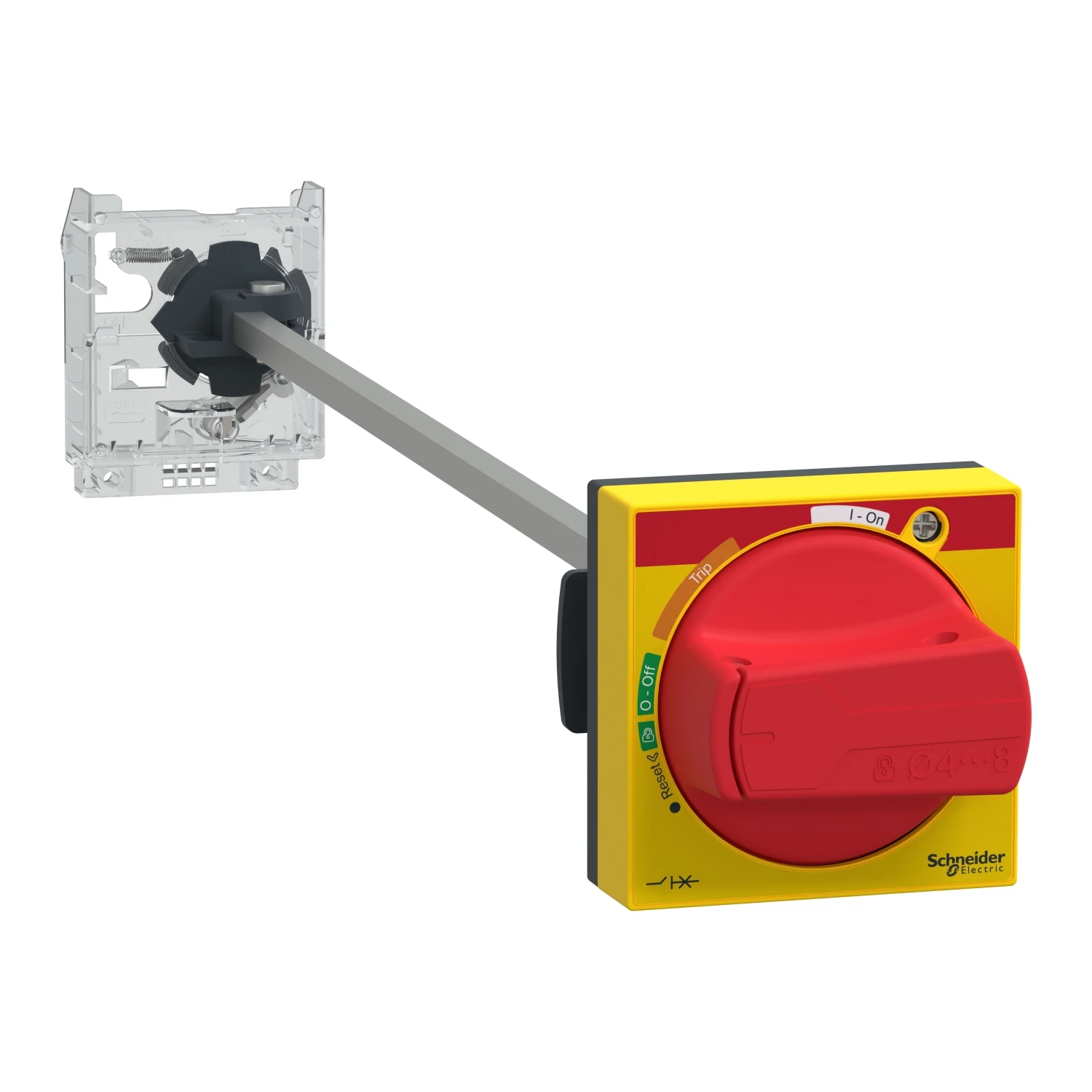 GV2APN02 Extended rotary handle kit, TeSys GV2, IP54, red handle, with trip indication, for GV2L-GV2P
GV2APN02 Extended rotary handle kit, TeSys GV2, IP54, red handle, with trip indication, for GV2L-GV2P